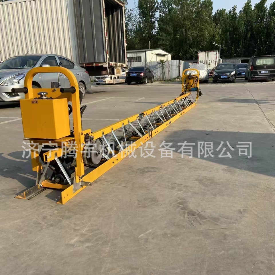 厂家生产修路用混凝土提浆整平机 框架式组装振动梁