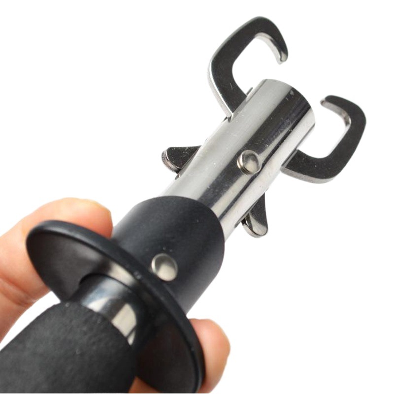 Dispositivo de captura de peces de acero inoxidable mango recto dispositivo de control de peces + tamaño pequeño alicates luya combinación de traje de acero inoxidable