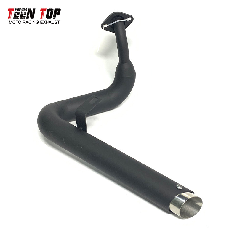 Motorcycle Exhaust Pipe Modified Yamaha Xv125 Xv250 Retro Stainless Steel Exhaust Pipe Silencer