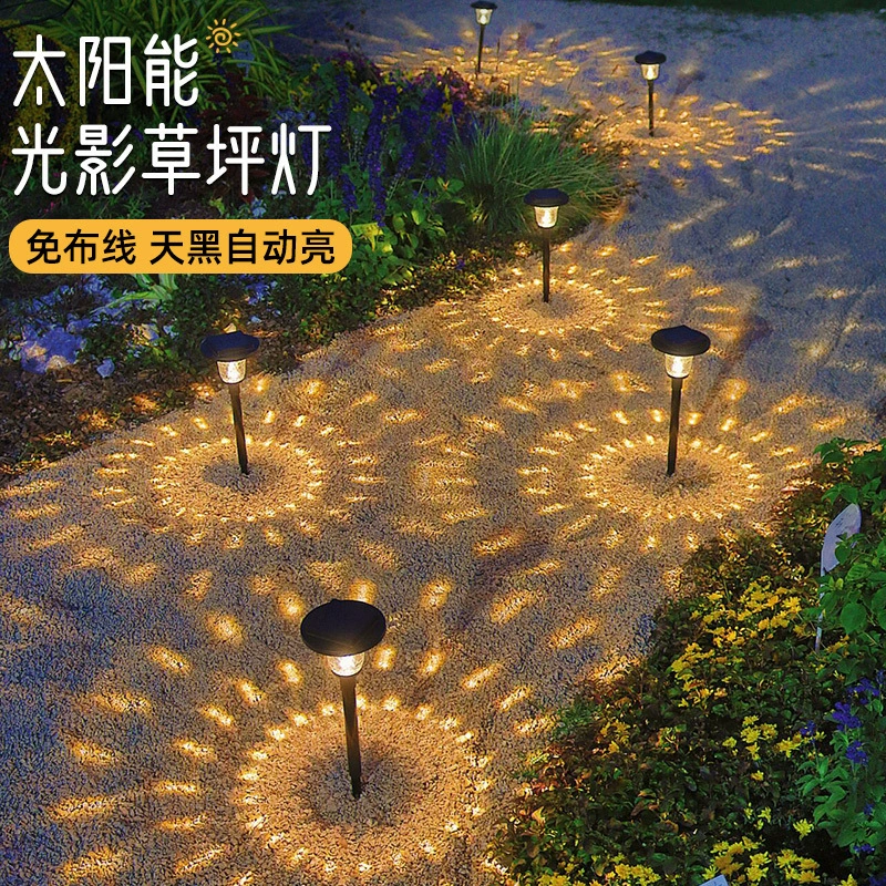 Садовые LED-светильники на солнечной батарее, украшение для беседки