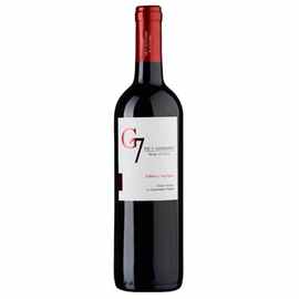 洋品多俄罗斯进口G7红酒智利赤霞珠美乐卡曼纳干红葡萄酒750毫升
