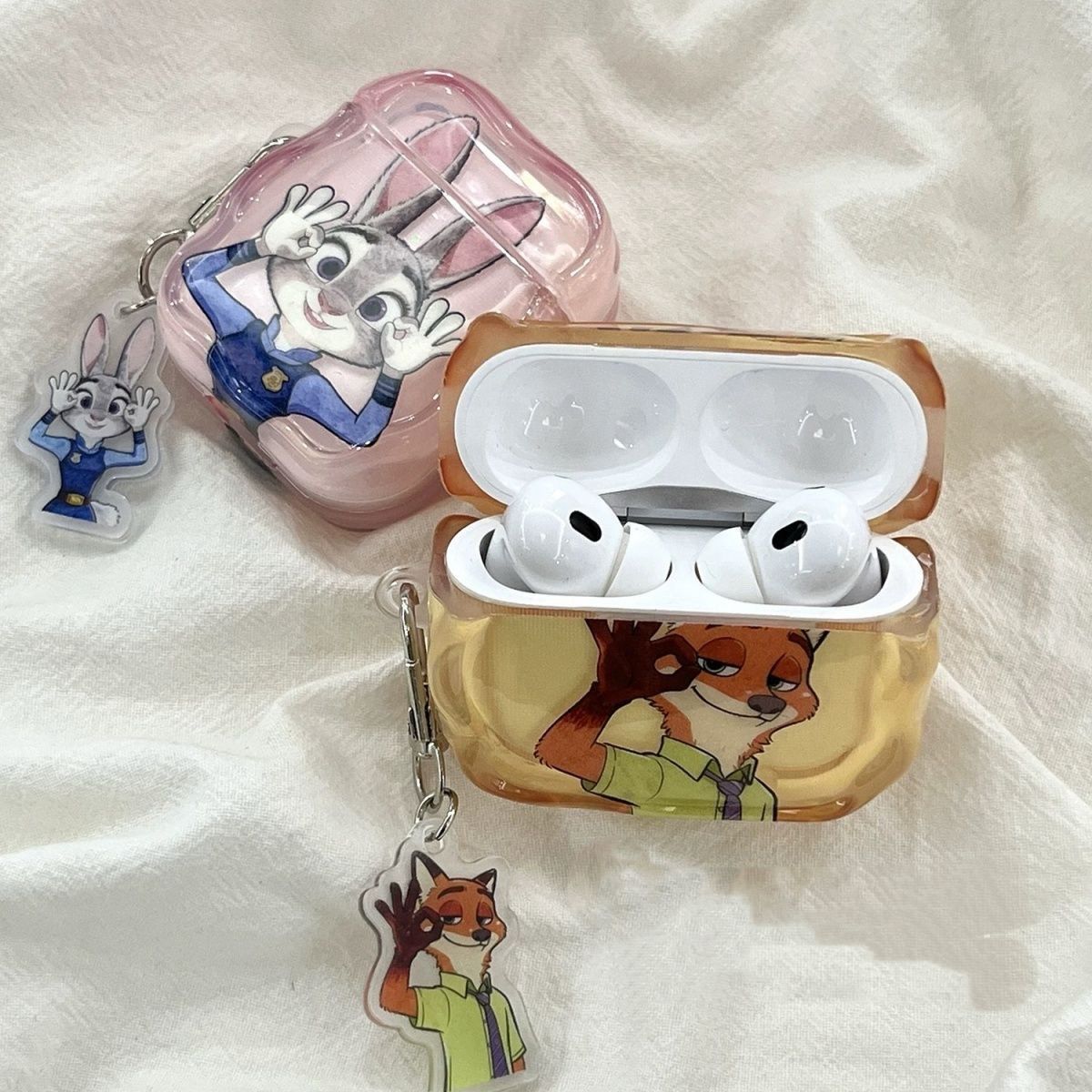 Cute Judy Nicholl AirPodPro3 caso AirPods4 generación 5 generación Apple Bluetooth auriculares