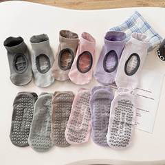 Platii Non-slip Yoga Socks Summer Style Breathable Mesh Backless Glue Thin Professional Women's Fitness Socks Wholesale