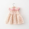 Summer dress with sleeves girl's sleevless, fresh small princess costume, skirt, bag, children's clothing, wholesale