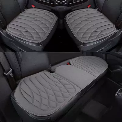 Four Seasons Pad – hot-pressed into one piece, non-slip - gray-single-driver-1-piece-seat-cushion