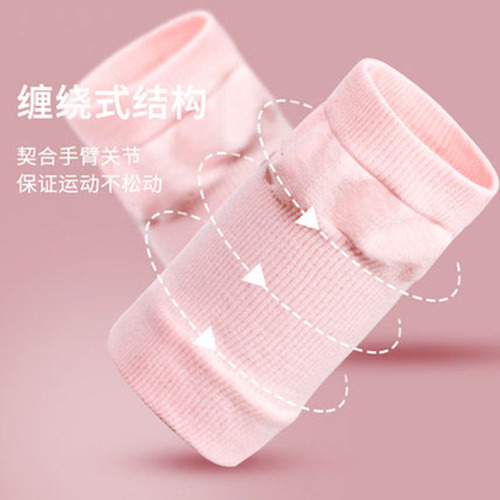 Wholesale Outdoor Fitness Weightlifting Knitted Wrist Guards Breathable Pressurized Anti-Sprain Basketball Palm Guards Volleyball Sports Wrist Guards
