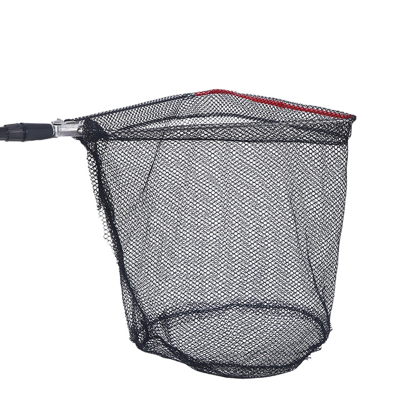 Cross-Border Aluminum Alloy Fishing Net Set, Integrated Telescopic Three-Section Folding Net, Triangular Net Head, Raft Fishing Net, Custom-Made