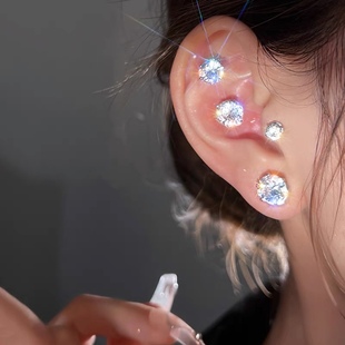 Cochlear Studs Non-Pierced Magnetic Cochlear Studs for Women Ear Bone Clips Men's Ear Accessories Cochlear Studs Magnetic Ear Bone Clips