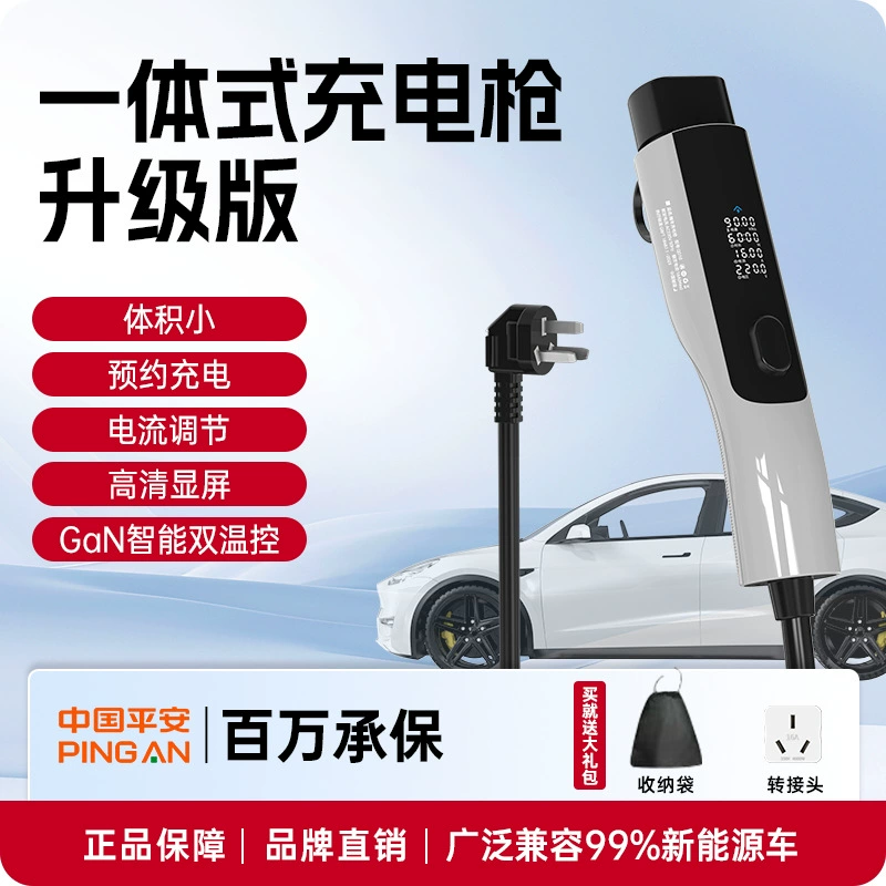 Портативный зарядный пистолет 16А для электромобилей 3,5 кВт Seagull BYD Panda Wuling Pentium Zero Run.