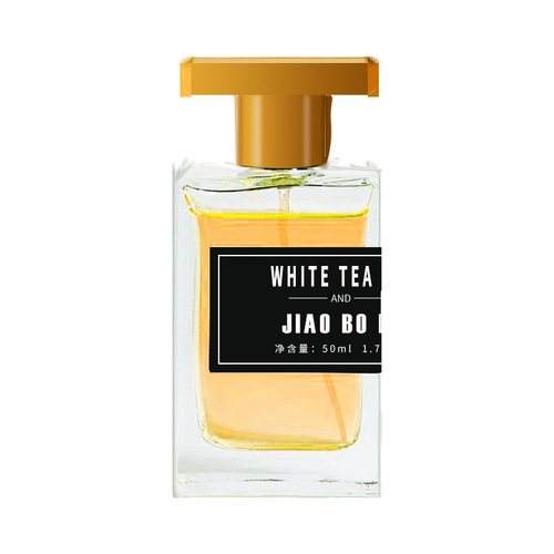 [Factory Direct Sales] White Tea Rose Women's Floral Perfume Fresh Light Fragrance E-commerce Wholesale Dropshipping