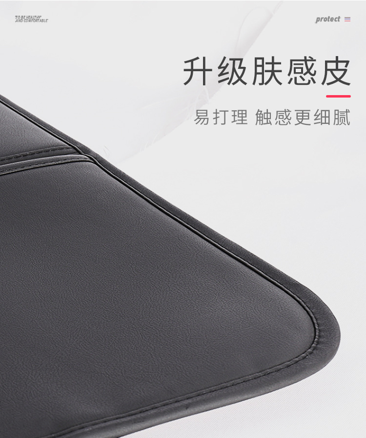 Car seat back anti-kick pad rear protection anti-wear pad universal child rear seat backrest protection pad for car