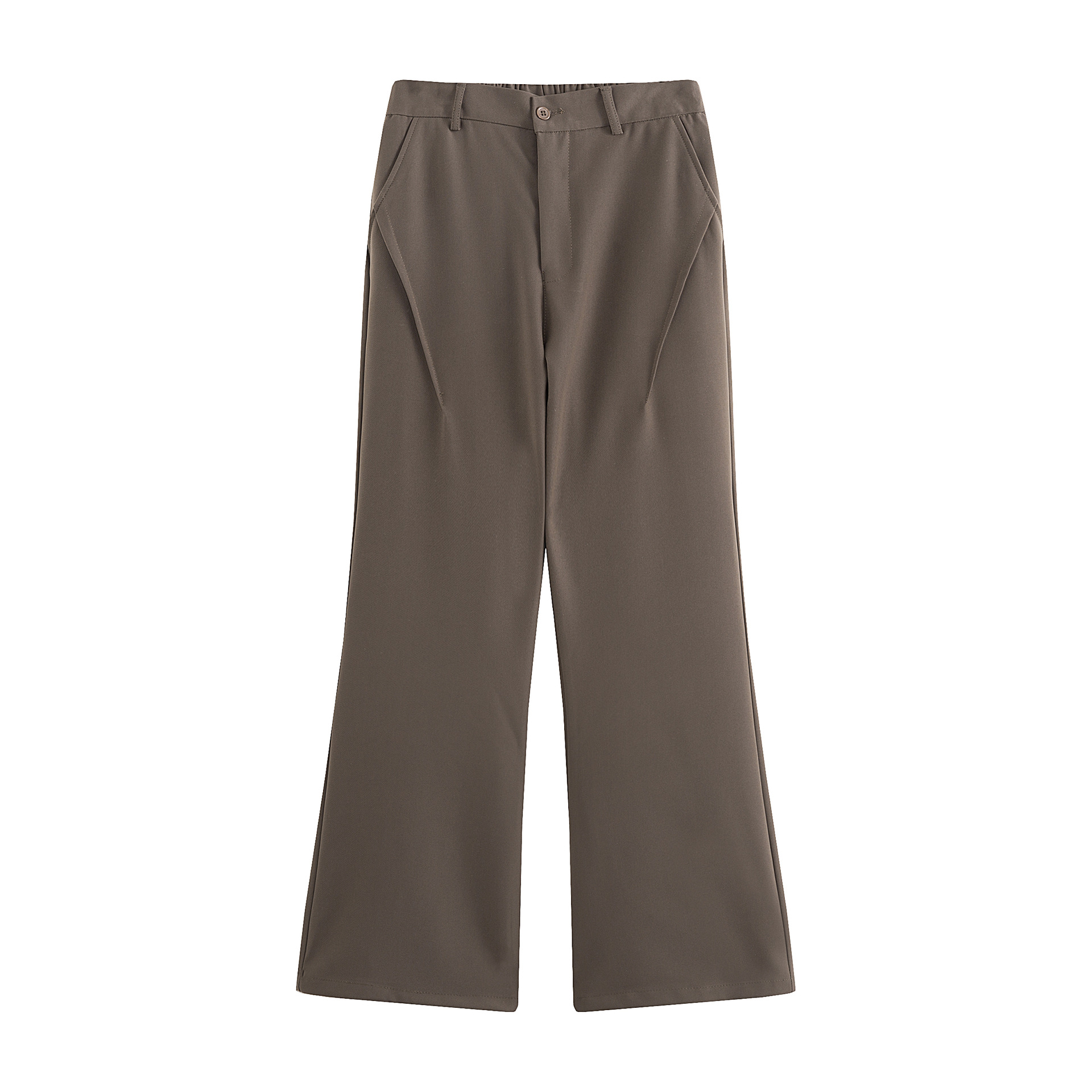 Men's Spring/Summer New Micro Loudspeaker Suit Pants Trendy Brand High end Feeling Pi Shuai Hanging Casual Pants_voghion.com