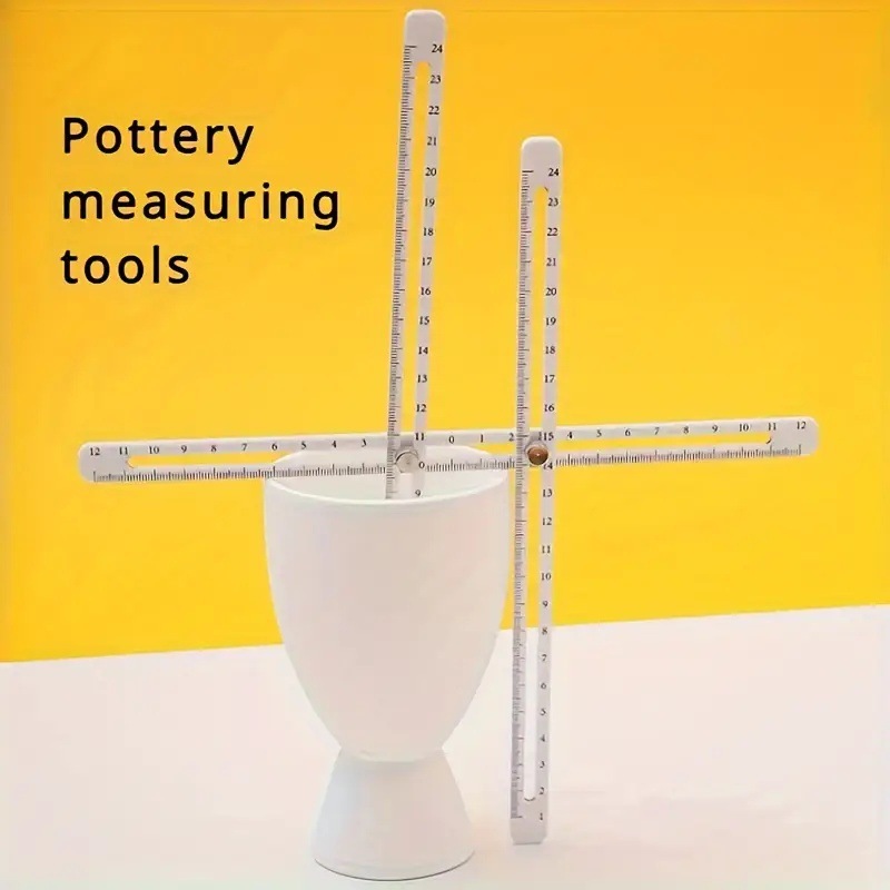 DIY セラミック測定ツールキット - 深さと厚さの測定用、陶器工芸品測定定規|undefined