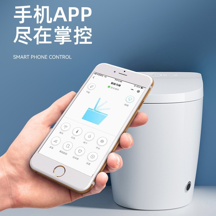 主潔zj690無水圧制限知能便器全自動一体式多機能熱式便器|undefined
