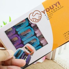 【正版】上海友谊卷笔刀单孔化妆笔刀转笔刀削笔器眉笔化妆刨笔刀