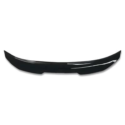 Suitable for Bmw 4 Series Two-Door F32 (2013-2020 Models) Modified Psm Style Rear Wing, Non-Destructive Installation, Blow-Molded (Fixed wind wing) - glossy-black