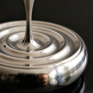 Fingertip Gyro Inception Water Drops Hand Twist Gyro Fingers Stainless Steel Battle Desktop Rotating Decompression Toy