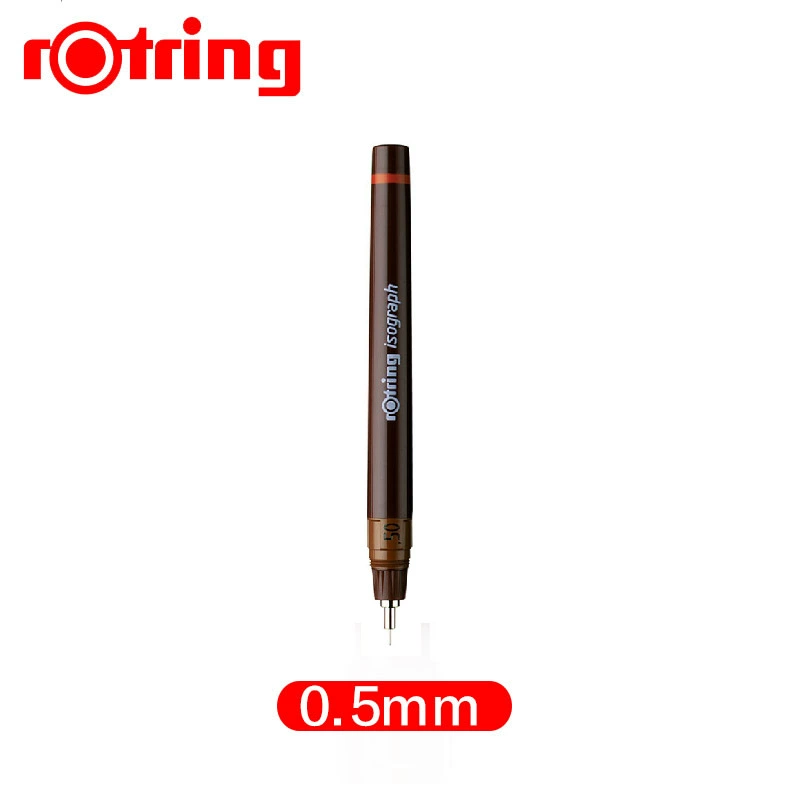 Германия Rotring Красное кольцо Красное кольцо Рисование ручка, канала подается вода, добавление чернил, игла трубка