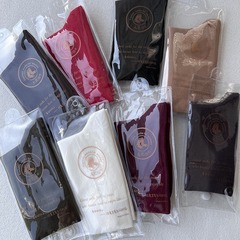 Large Changlei Knee Socks SD2457 Cotton Flat-knee Socks Solid Color Simple Elastic Four Seasons Socks Red Unisex