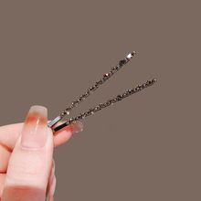 高级感新款日韩发夹前额刘海夹侧边夹气质洋气一字夹碎发卡头饰品