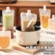 Frosted Suction Mouth Bag Liquid Chinese Medicine Disposable Soymilk Bag Soup Bag Commercial Ramen Packing Soup Bag High Temperature Resistant