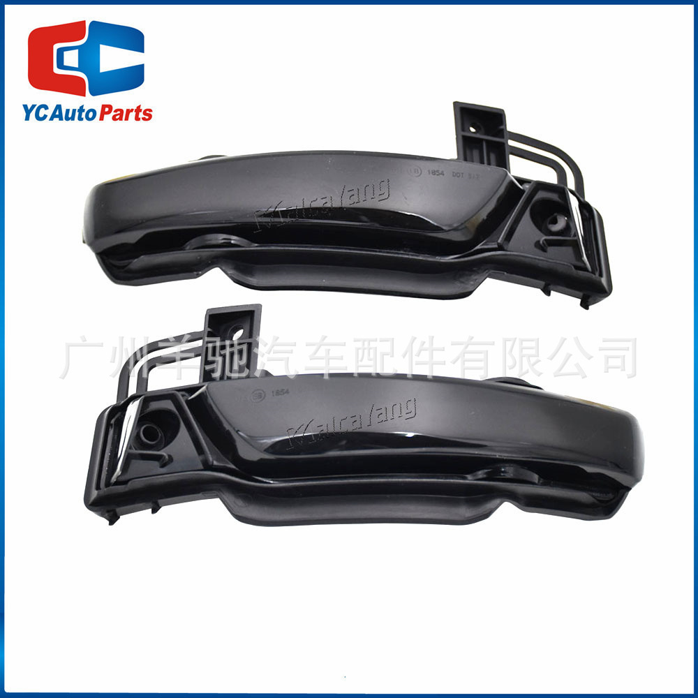 Aplicable a Jeep Grand chenoji 11-20 espejo retrovisor luz LED espejo retrovisor Luz de señal de giro modificación