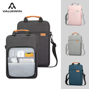 Cross-border 11-inch portable tablet bag ipad storage bag 13-inch notebook shoulder diagonal bag