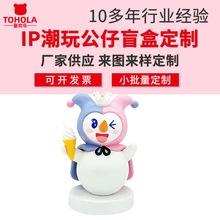 厂家注塑塑胶PVC玩具摆件奶茶广告Q版玩偶IP潮玩活动手办盲盒定制