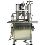 现货灌装机半自动气雾罐装设备清新剂灌装封口充气机包装机