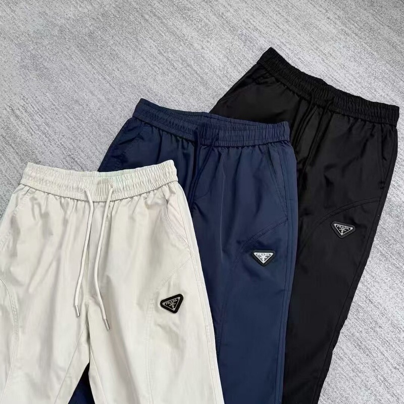 Slightly Flared Casual Spring and Autumn Thin Pants, Unisex Couple Outdoor Breathable Loose American-Style Quick-Dry High-Waisted