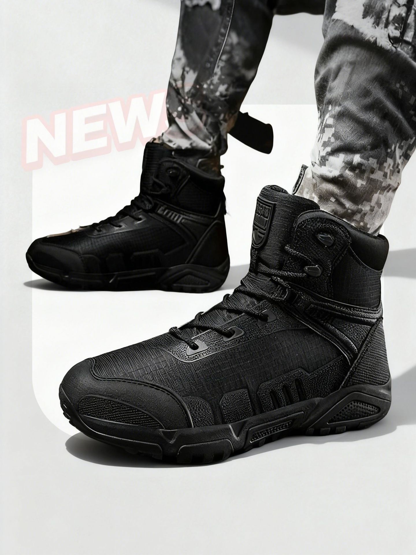 Botas de campo de tropas especiales rusas, botas de entrenamiento en el desierto, deportes al aire libre, zapatos de montaña, botas militares
