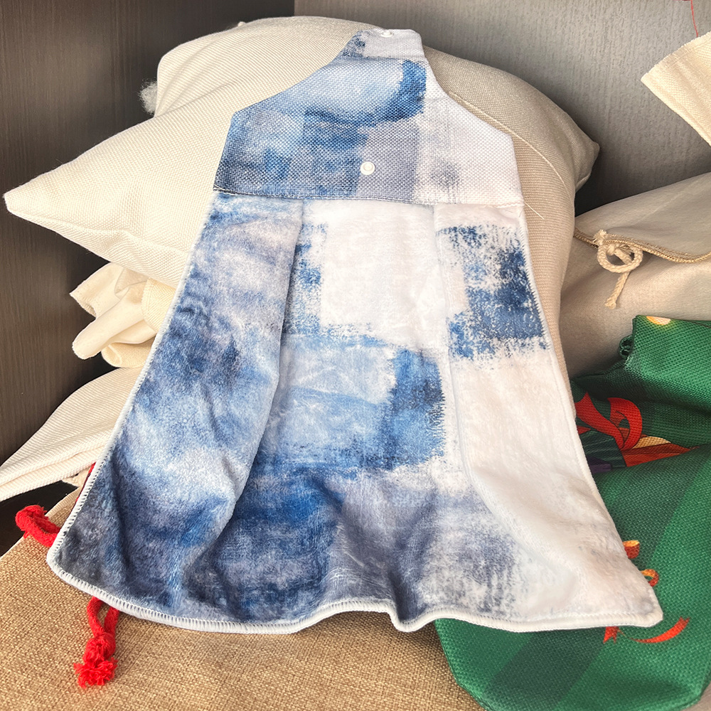 Amazon suministra toallas de mano colgantes de franela, toallas de mano para niños de jardín de infantes, toallas de baño de cocina para el hogar