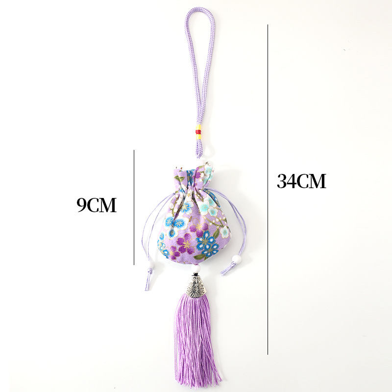 Nuevos productos de flores de Año Nuevo de siete colores de cordier, material de combinación de bolsas de bendición, accesorios de barril de bendición hechos a mano, materiales de flores DIY