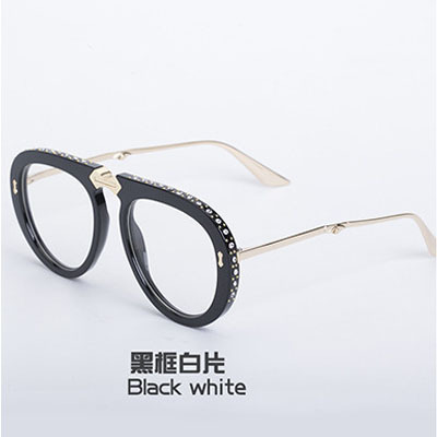 C3 black frame white film