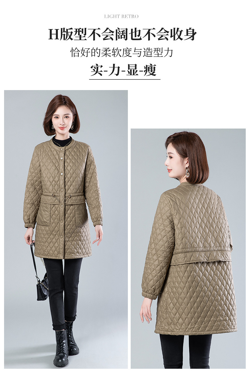 F0160 1540K ÁO KHOÁC NỮ SANTDN ÁO KHOÁC BÔNG MÙA XUÂN THU ĐÔNG TRUNG NIÊN THỜI TRANG NỮ VẢI BÔNG G04 SẢN PHẨM MỚI