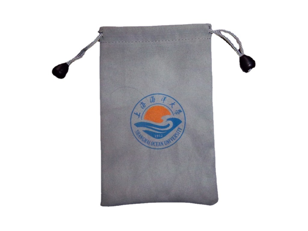 黑色天鹅绒绒布袋灰色红色蓝色拉绳绒布袋