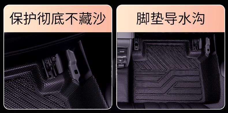 TPE Car Floor Mats Full Surround for Specific Car Models