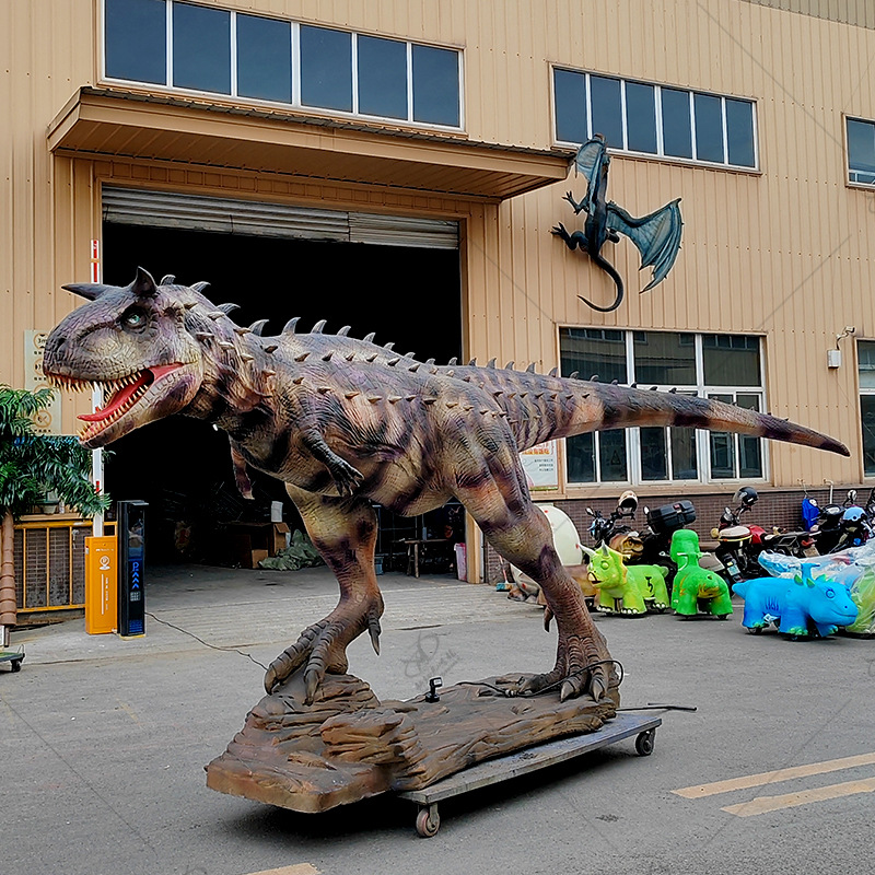 Exposición de dinosaurios modelo de animales de simulación de gran pitón productos de simulación de dinosaurios de silicona modelo de silicona escultura de dinosaurios