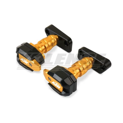 anti-fall rubber, body protection — Motorcycle bumper - golden-ktm