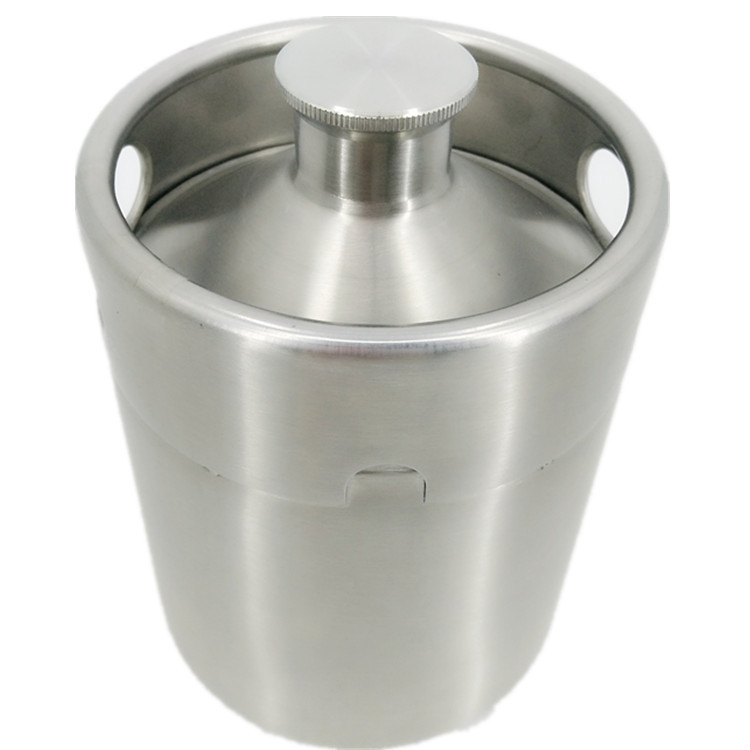 深圳跨境批发不锈钢迷你2L系列酒桶酒壶精酿二发酒桶