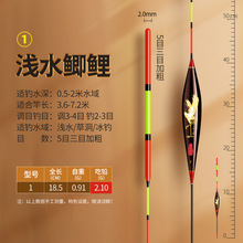 阿卢夫人高灵敏纳米漂加粗醒目黑坑竞技野钓鲫鲤漂青草鲢浮漂批发