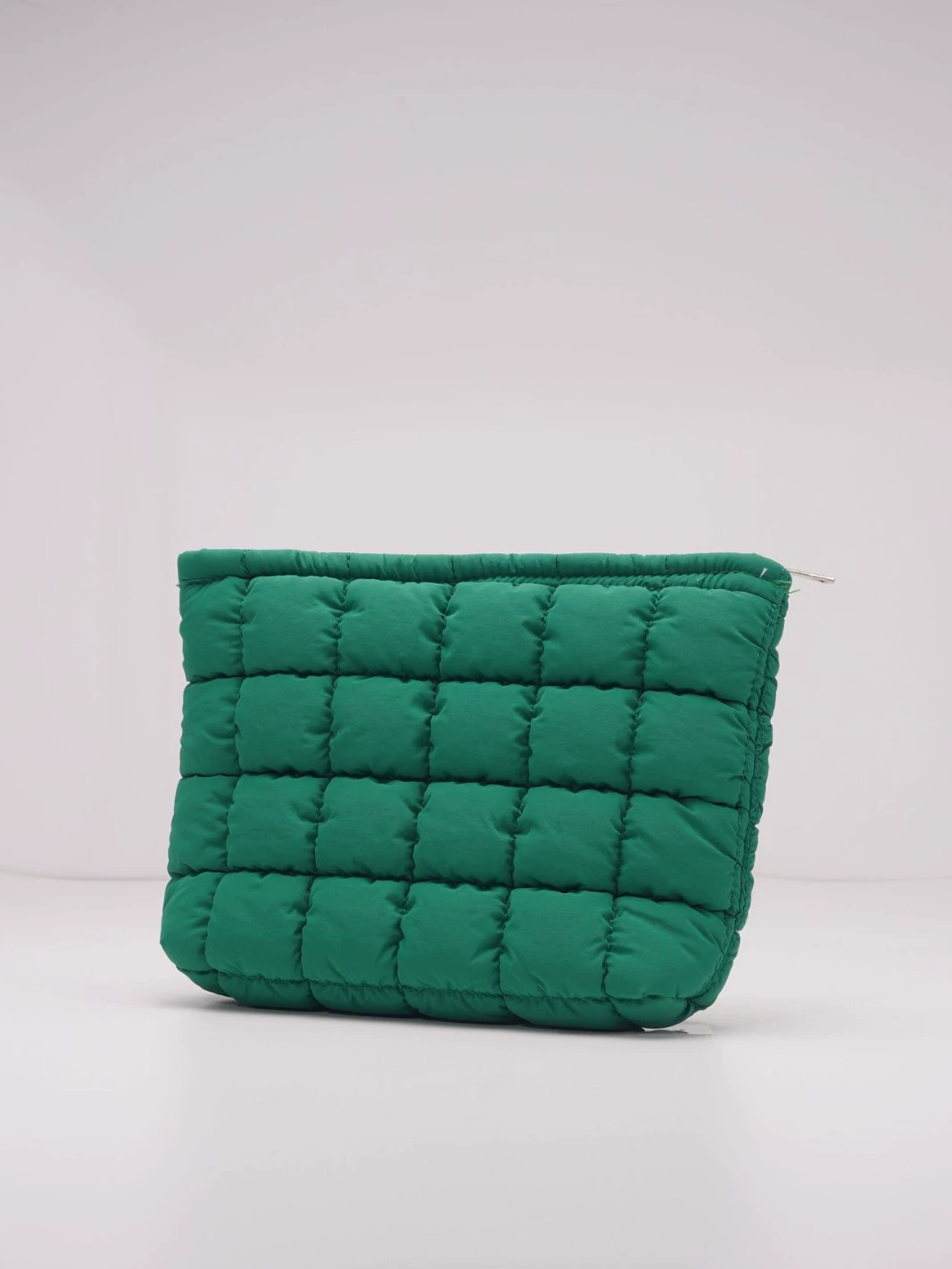 Nylon capacious cosmetic bag, ultra‑light hexagonal organizer, nylon+polyester, 27×16×5 cm