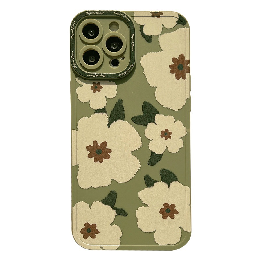 Flor iphone15 Apple 14 funda para teléfono móvil al por mayor 13promax Angel Eye 11 funda suave 16 aplicación literaria 12