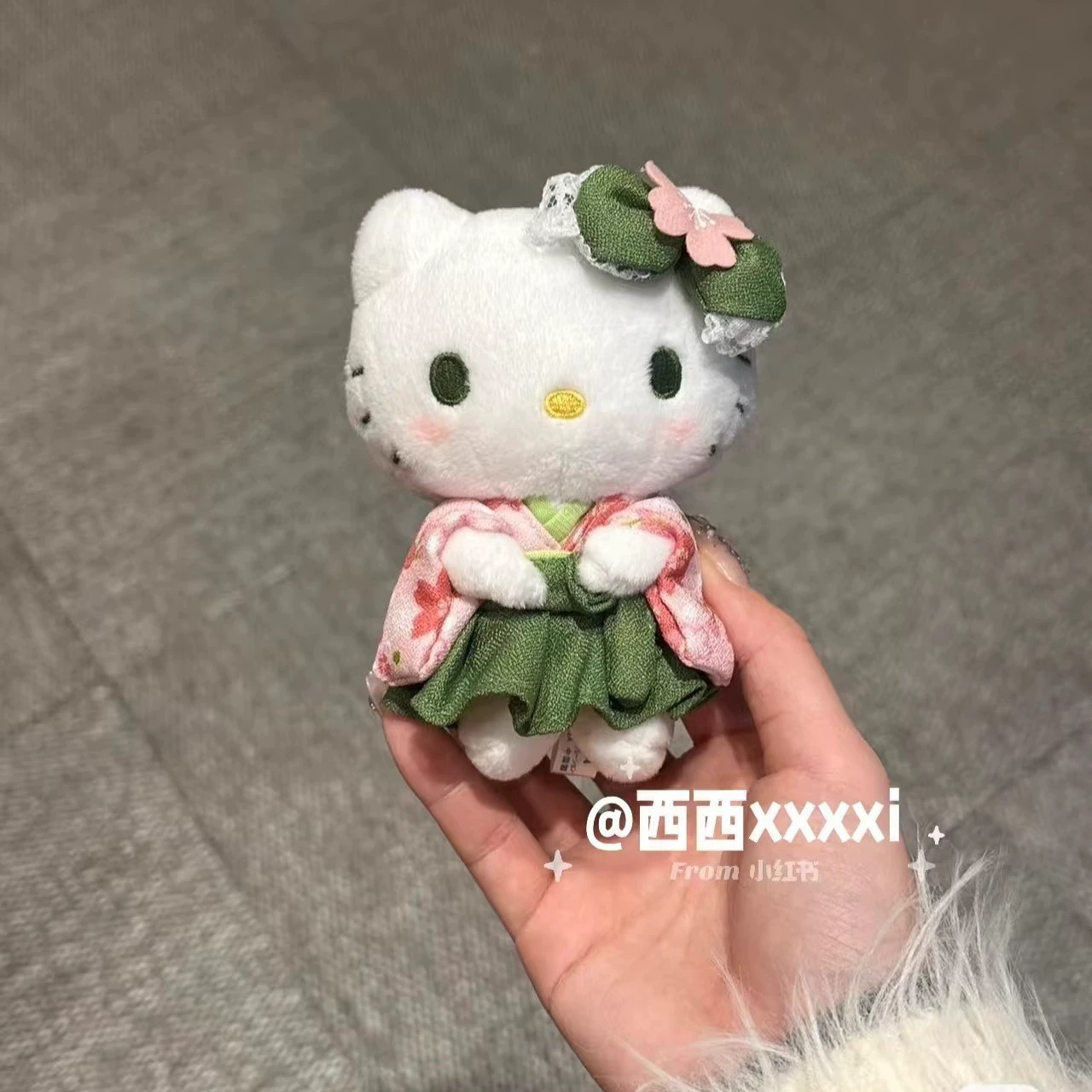 Hello Kitty, японская подвеска, подвеска для сумки из плюша, кукла