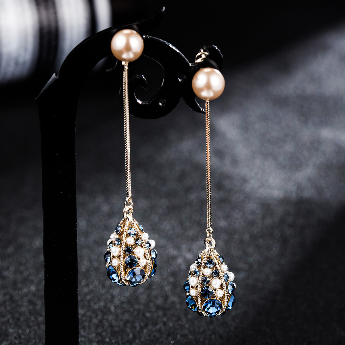 Gargantilla elegante barroca de perlas, colgante de perlas de agua dulce de primera calidad, exquisito diseño ajustable, joyería fina chapada en oro y plata para mujer S925 Plata Nee_voghion.com