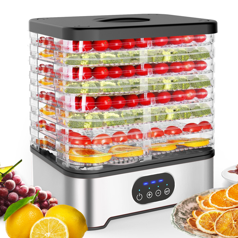 新しいクロスボーダードライフルーツマシンリフティングスマートホーム8層大容量食品乾燥機ペットスナック脱水機|undefined