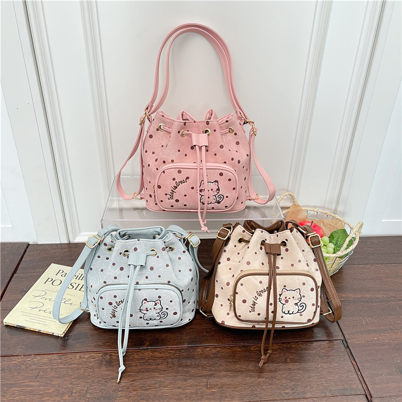 College Style Ladder Point Mochila para mujeres 2026 nueva tendencia de viaje simple bolsa casual universal