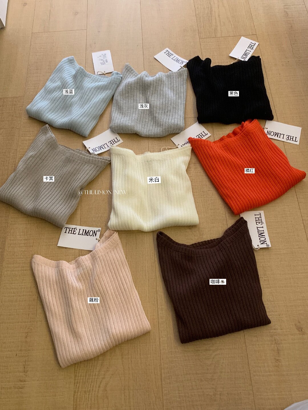 Áo thun nữ cổ tròn basic tay ngắn phong cách Hàn Quốc — Cà phê, màu đen, Bột củ sen, trắng ngà chi tiết 90