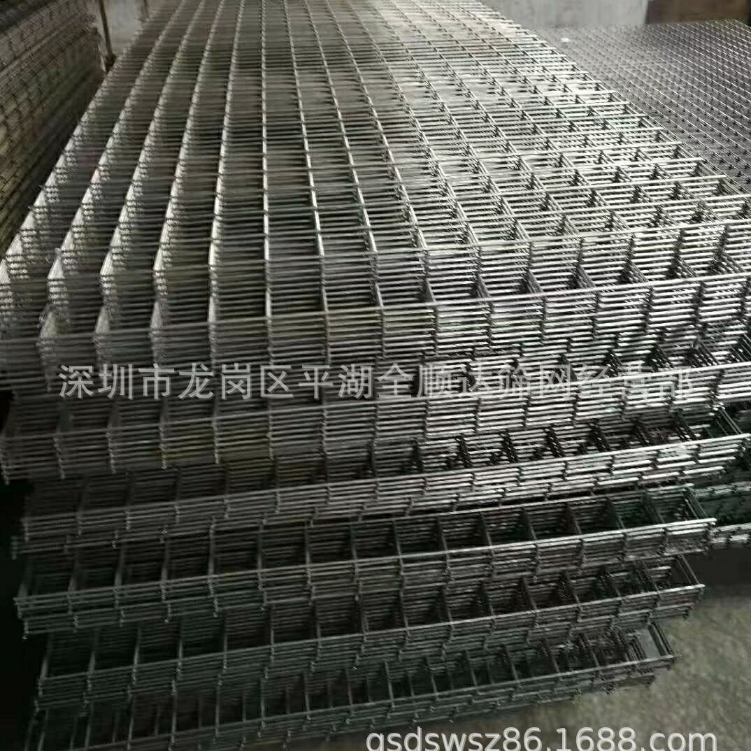 钢丝铁丝钢筋焊接螺纹十字养狗网格有线钢铁丝网铁丝网格、网格铁