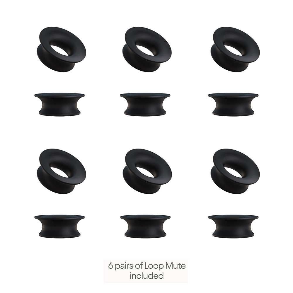 Los nuevos tapones para los oídos de silicona reducen el ruido adicional de 5 dB accesorios ajustables según sea necesario